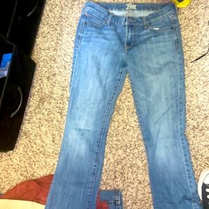 light blue jeans, Old Navy Divas. Long length
